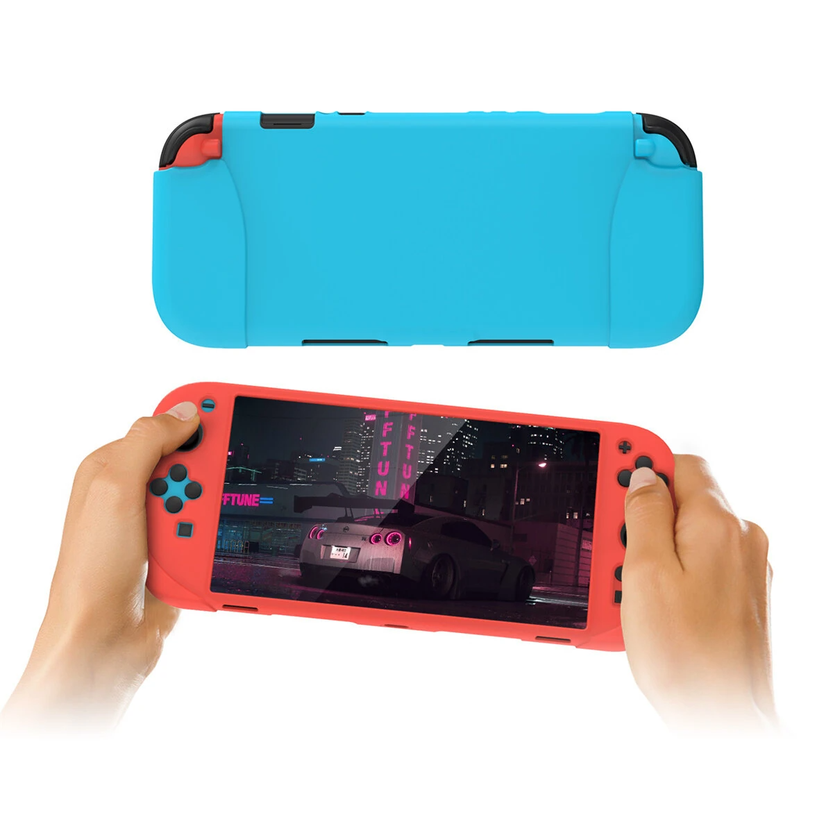Dobe Silicon Protective Case for Switch 2 - Blue Dobe Silicon Protective Case for Switch 2 - Blue
